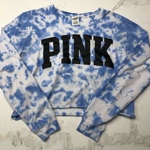 PINK Tie-dye long sleeve shirt✨